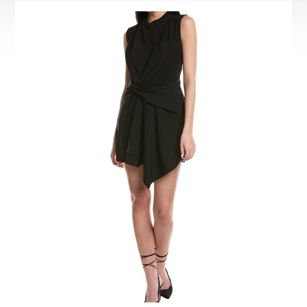 alc black mini dress A.L.C. Rue Mini Dress